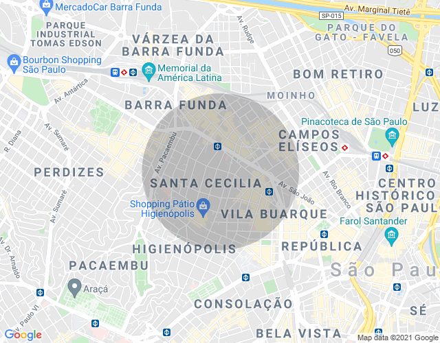 Imóvel no mapa