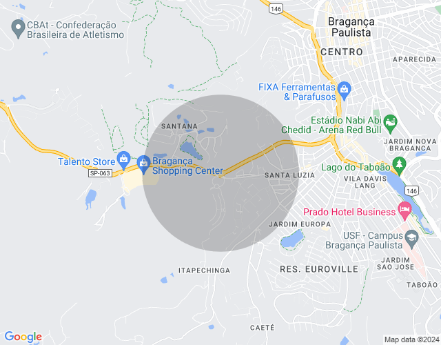 Imóvel no mapa