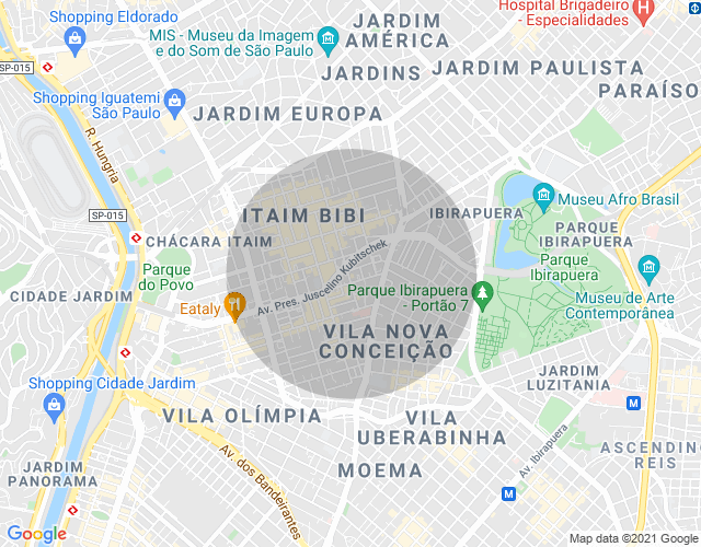 Imóvel no mapa