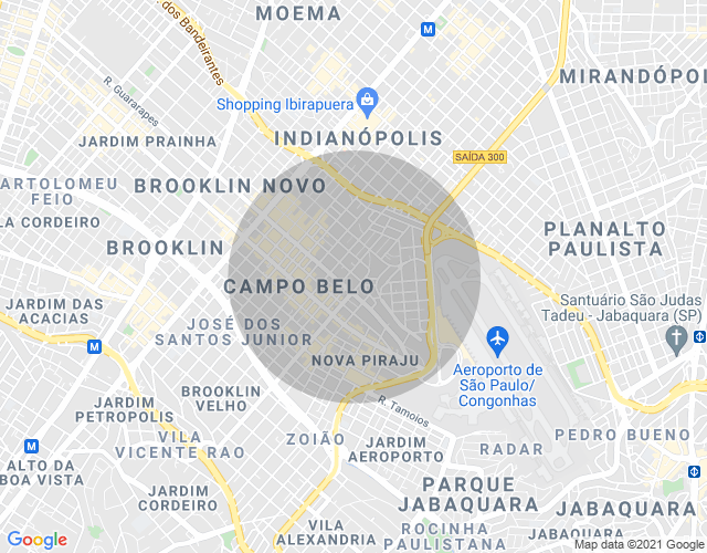 Imóvel no mapa