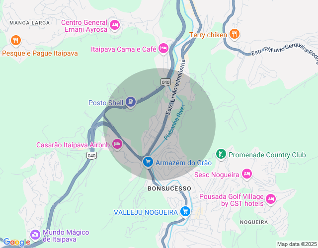 Imóvel no mapa