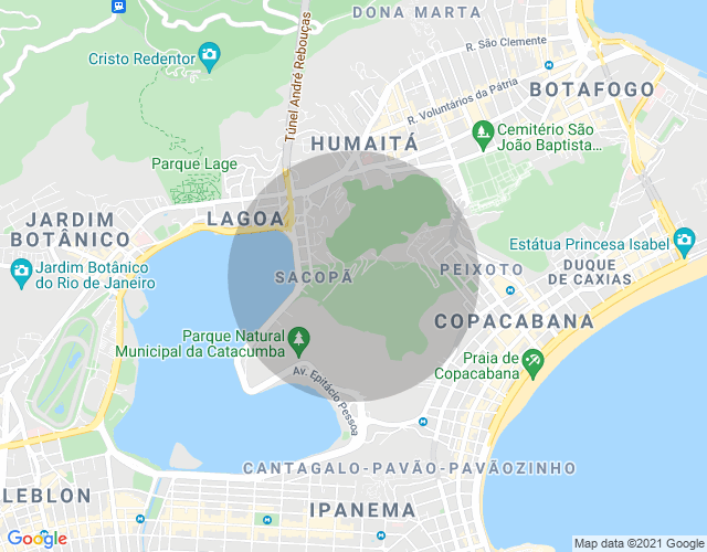 Imóvel no mapa