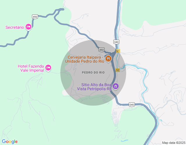 Imóvel no mapa