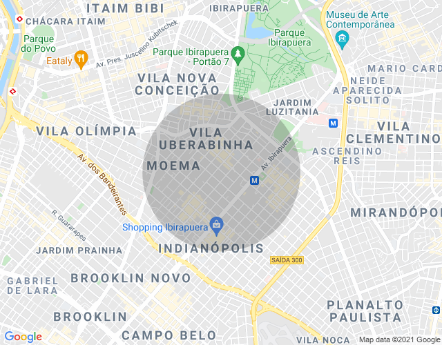 Imóvel no mapa