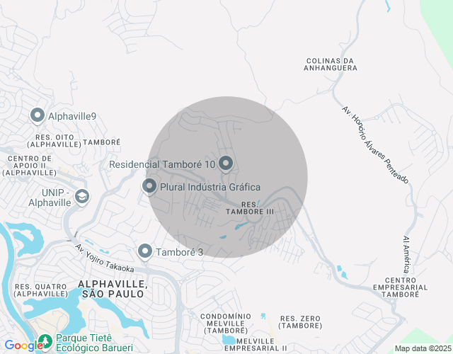 Imóvel no mapa