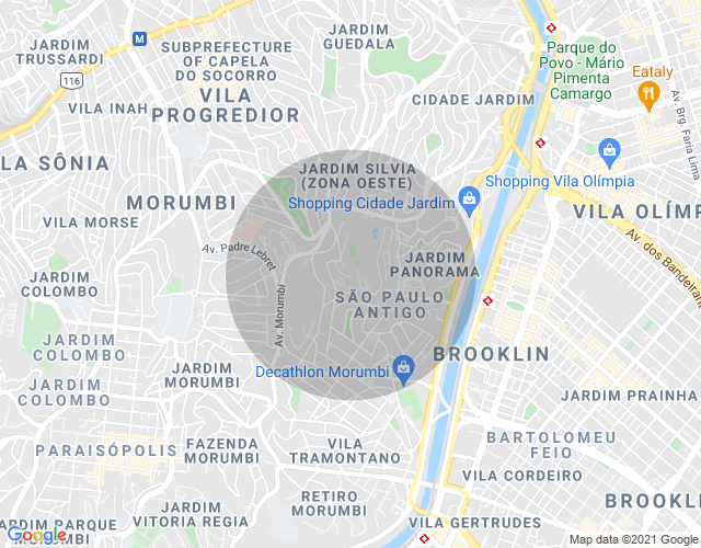 Imóvel no mapa