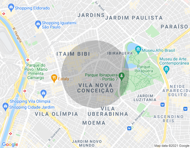 Imóvel no mapa