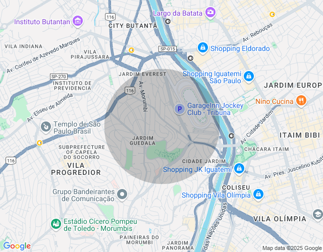 Imóvel no mapa