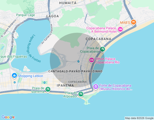 Imóvel no mapa