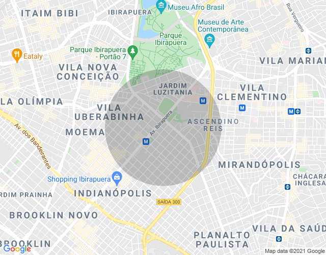Imóvel no mapa