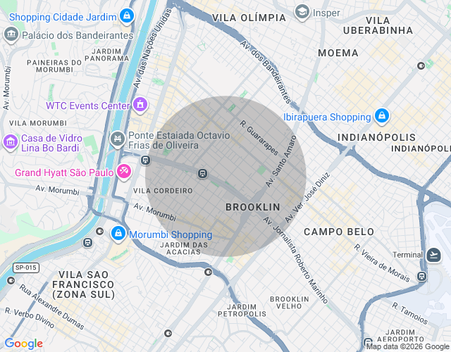 Imóvel no mapa