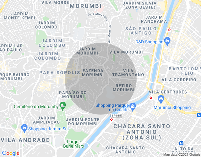 Imóvel no mapa