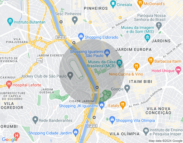 Imóvel no mapa