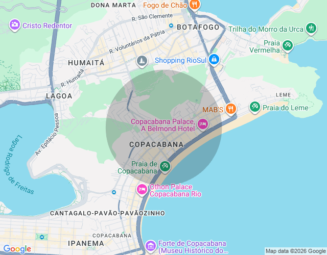 Imóvel no mapa