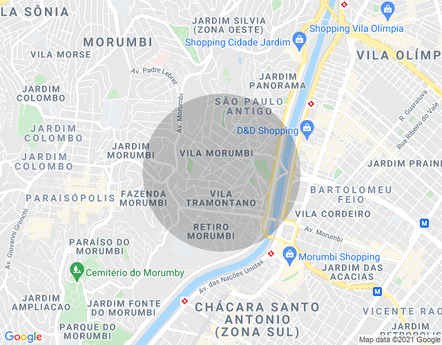 Imóvel no mapa