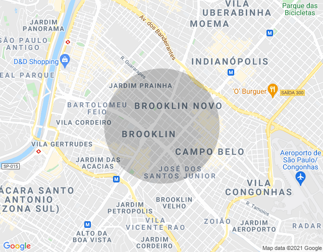 Imóvel no mapa
