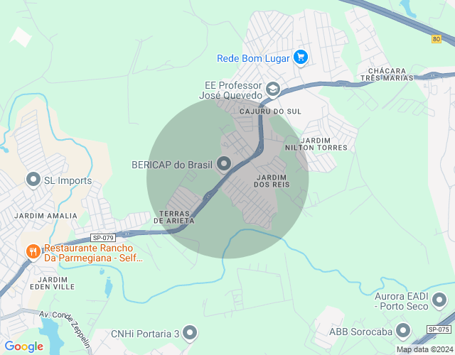 Imóvel no mapa