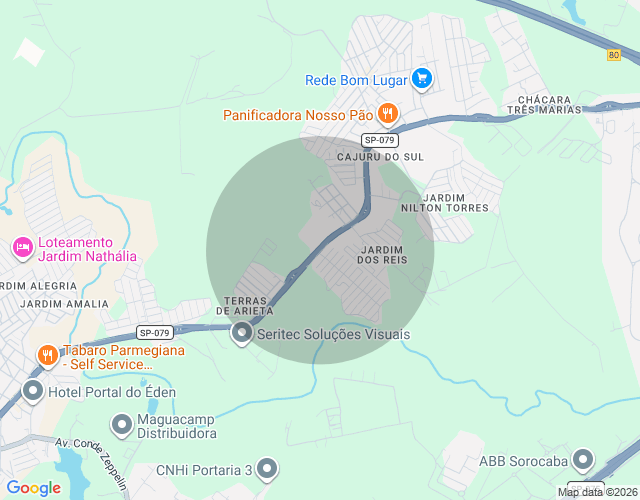 Imóvel no mapa