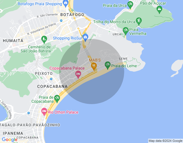 Imóvel no mapa
