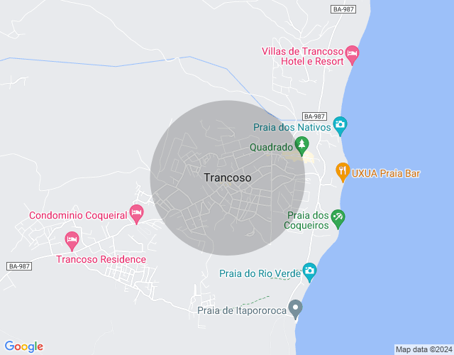Imóvel no mapa