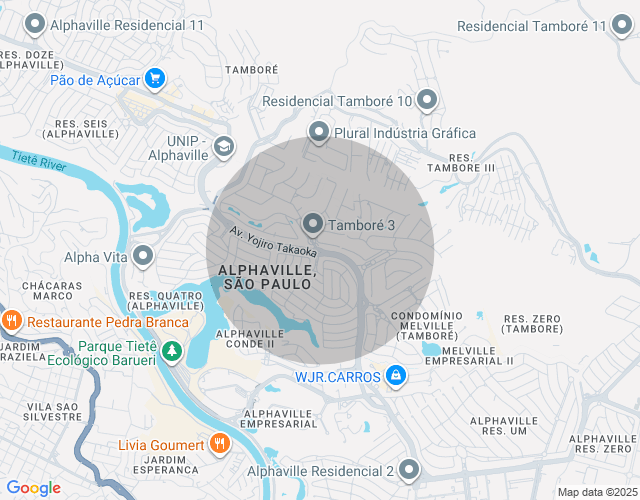 Imóvel no mapa