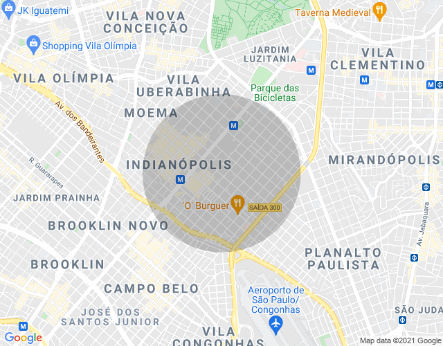 Imóvel no mapa