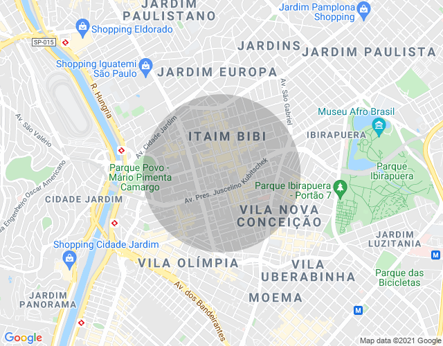 Imóvel no mapa