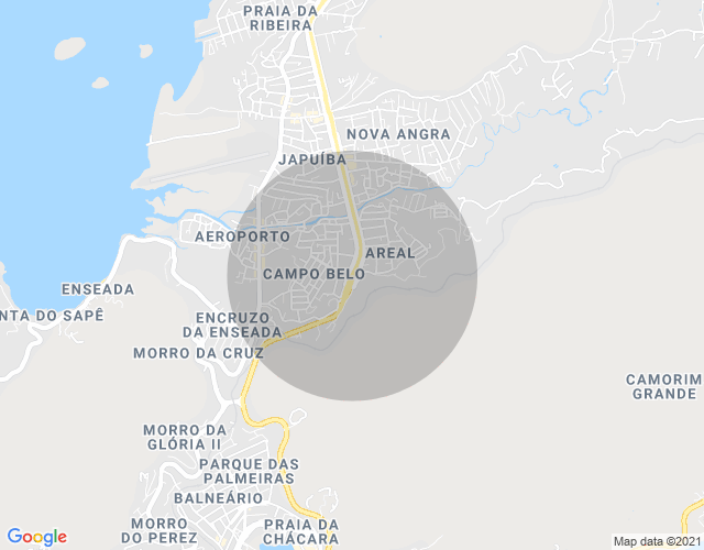 Imóvel no mapa