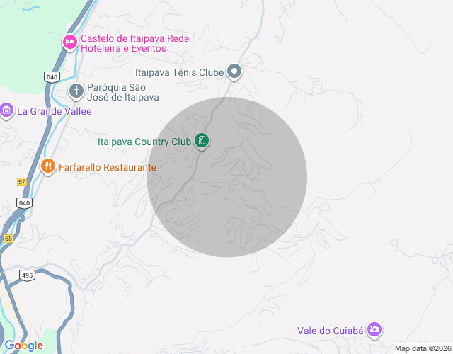 Imóvel no mapa