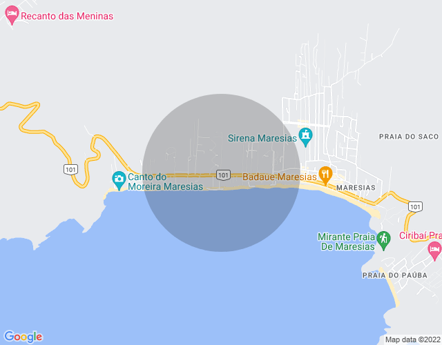 Imóvel no mapa