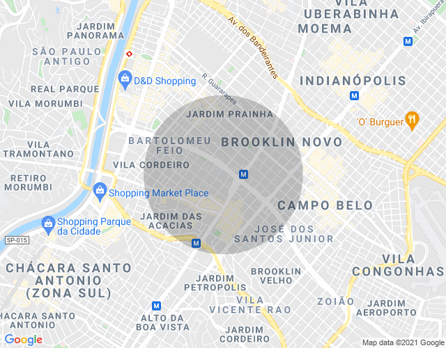 Imóvel no mapa