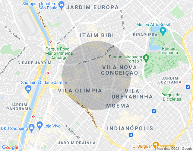 Imóvel no mapa