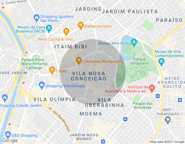 Imóvel no mapa