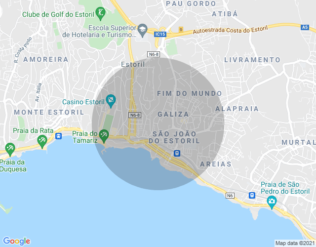 Imóvel no mapa