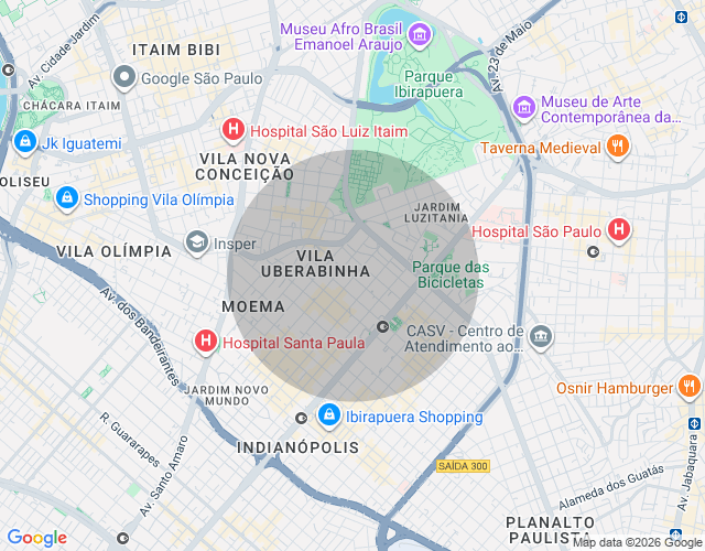 Imóvel no mapa