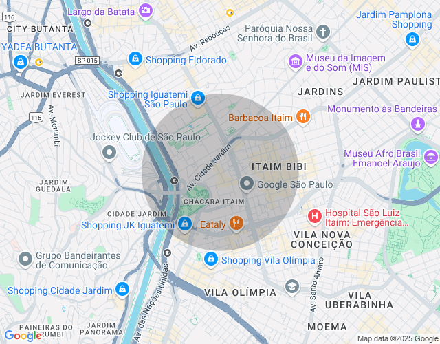 Imóvel no mapa