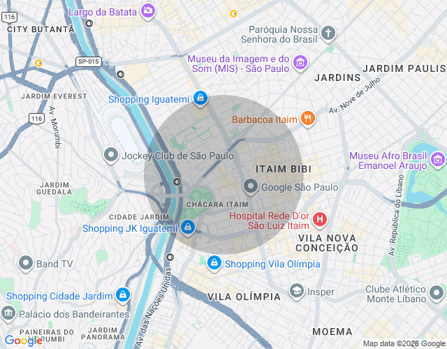 Imóvel no mapa