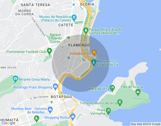 Imóvel no mapa