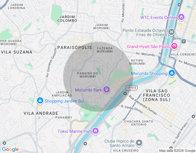 Imóvel no mapa