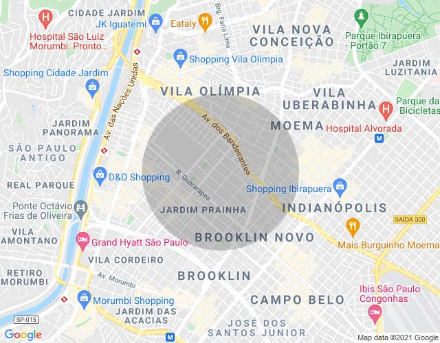 Imóvel no mapa