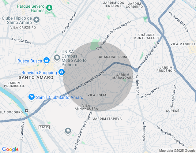 Imóvel no mapa