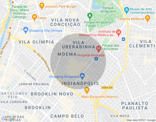 Imóvel no mapa