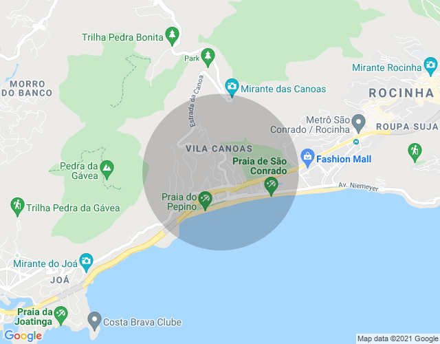Imóvel no mapa
