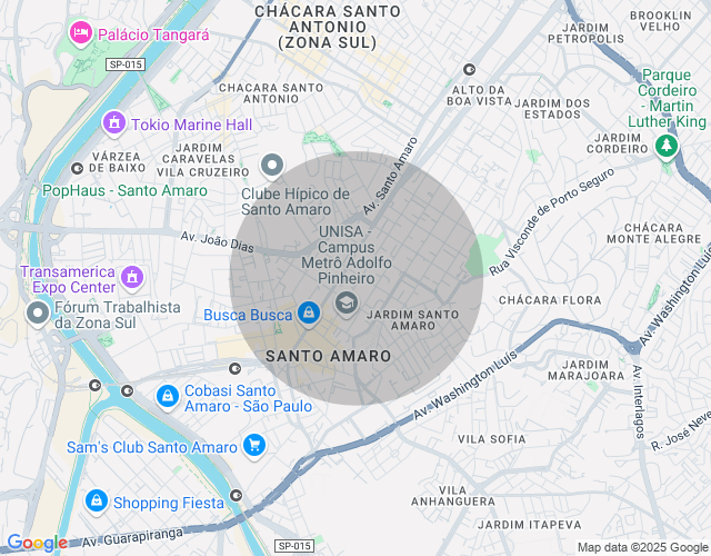 Imóvel no mapa