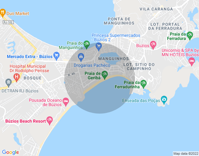 Imóvel no mapa