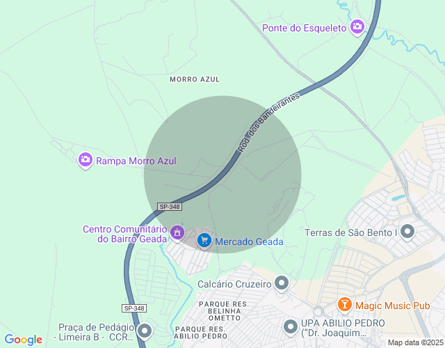 Imóvel no mapa