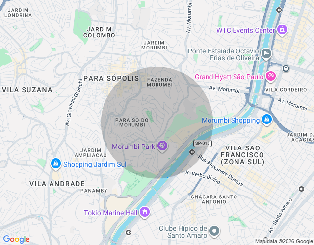 Imóvel no mapa