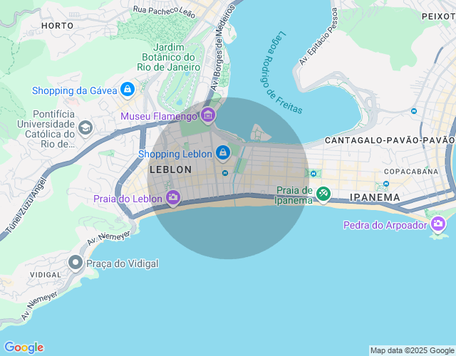 Imóvel no mapa