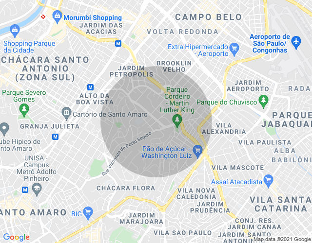 Imóvel no mapa