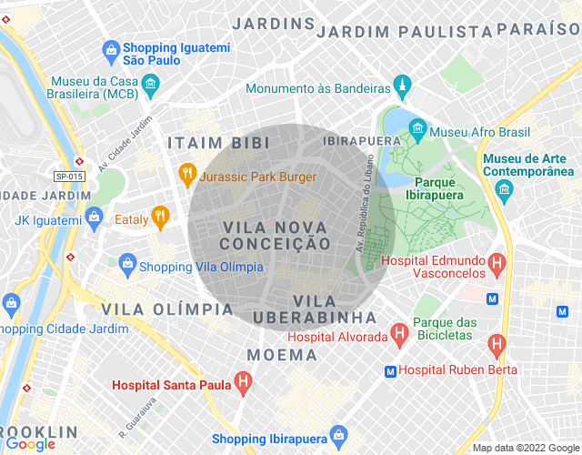 Imóvel no mapa